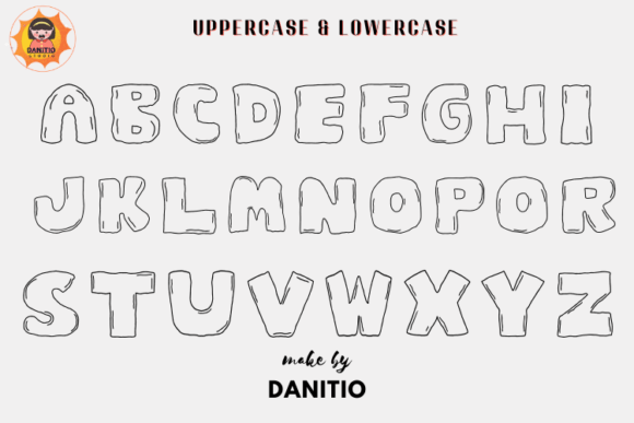 Old Font PNG with transparent background - Preview 1