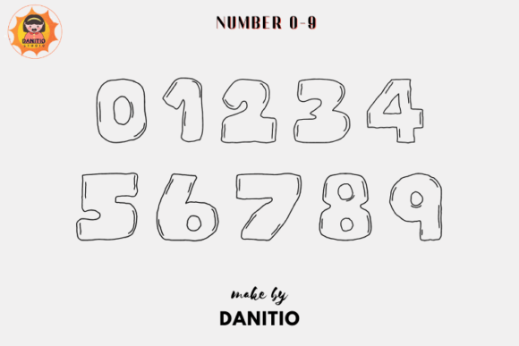 Old Font PNG with transparent background - Preview 2