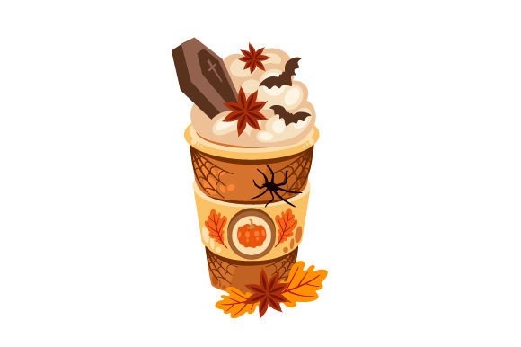 Cozy Halloween Coffee Drink