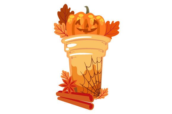 Cozy Halloween Coffee Drink