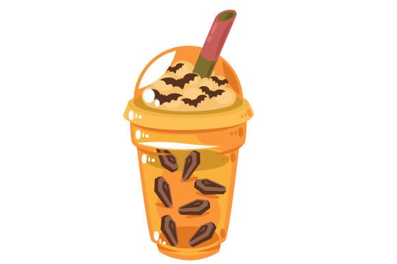 Cozy Halloween Coffee Drink