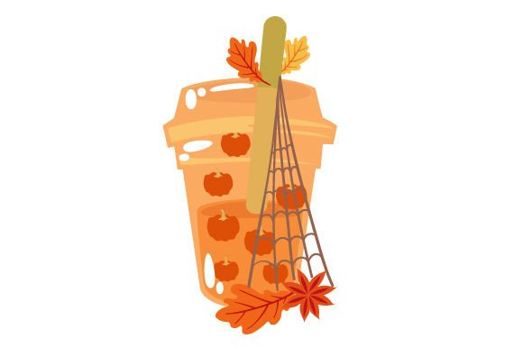 Cozy Halloween Coffee Drink
