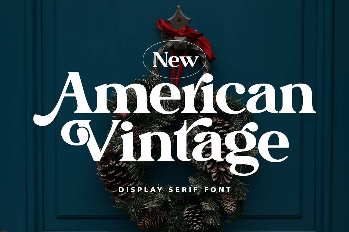 American Vintage — Americana nostalgic serif