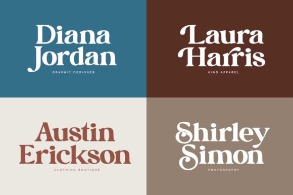 American Vintage Font PNG with transparent background - Preview 1