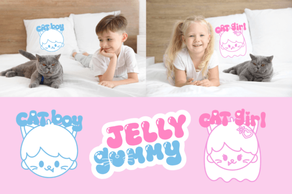 Cat Boy Font - Preview 1