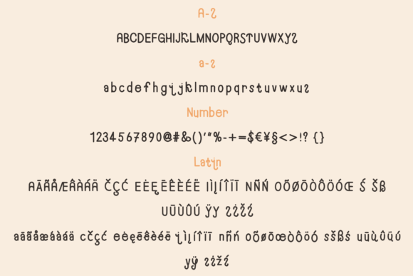Cute Larva Font - Preview 4