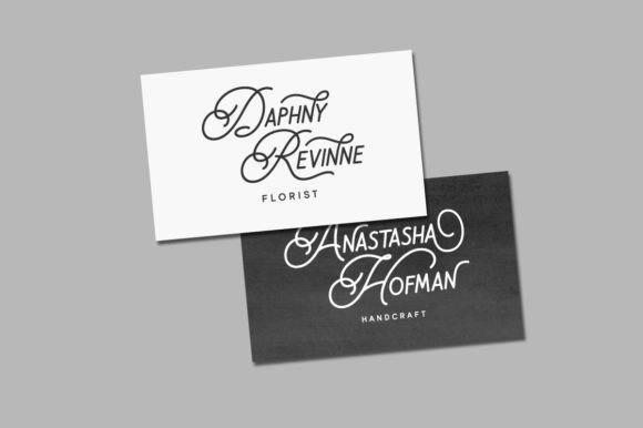 Daily Magnolines Font PNG with transparent background - Preview 4