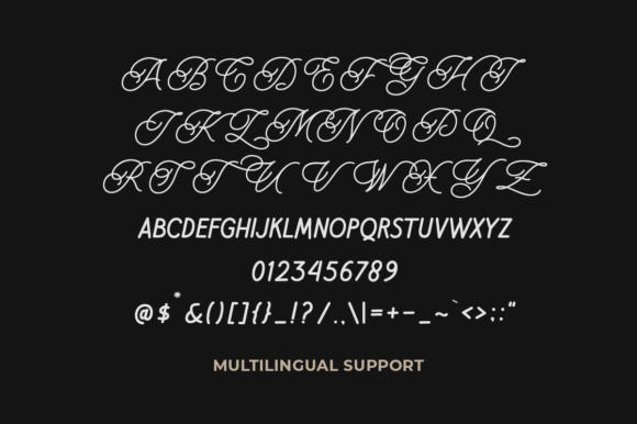 Daily Magnolines Font PNG with transparent background - Preview 6