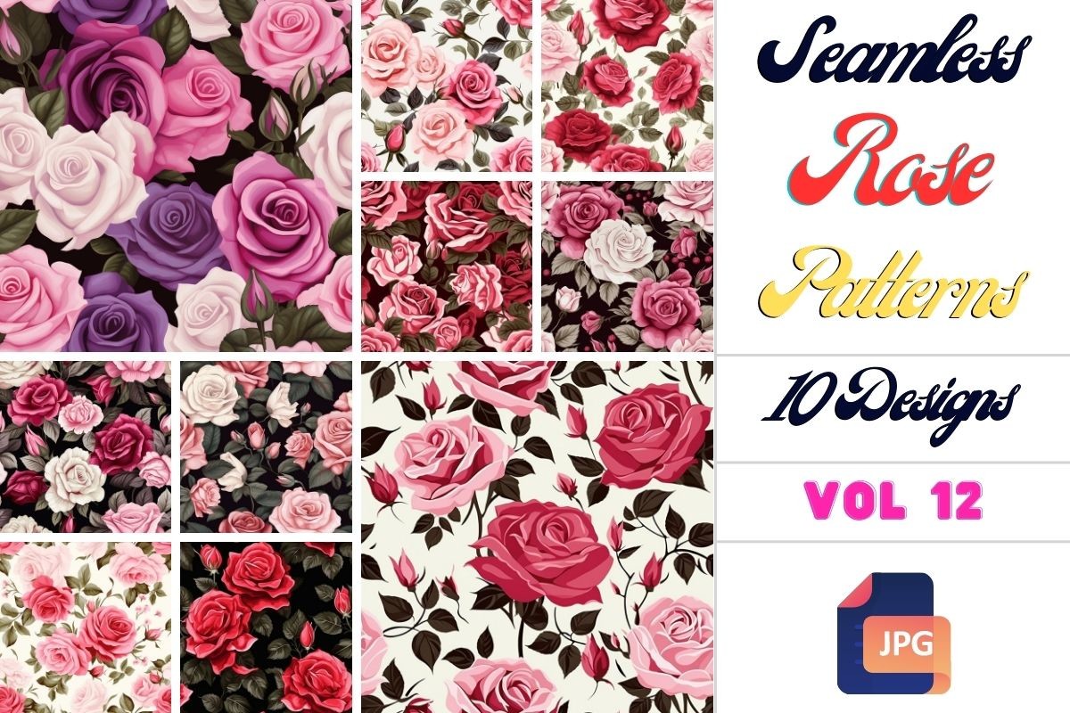Decorative Blooms, Ranya Graphic by Ranya Art Studio · Creative Fabrica