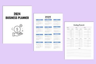 Editable 2024 Business Planner Canva Graphic by Shumaya · Creative Fabrica