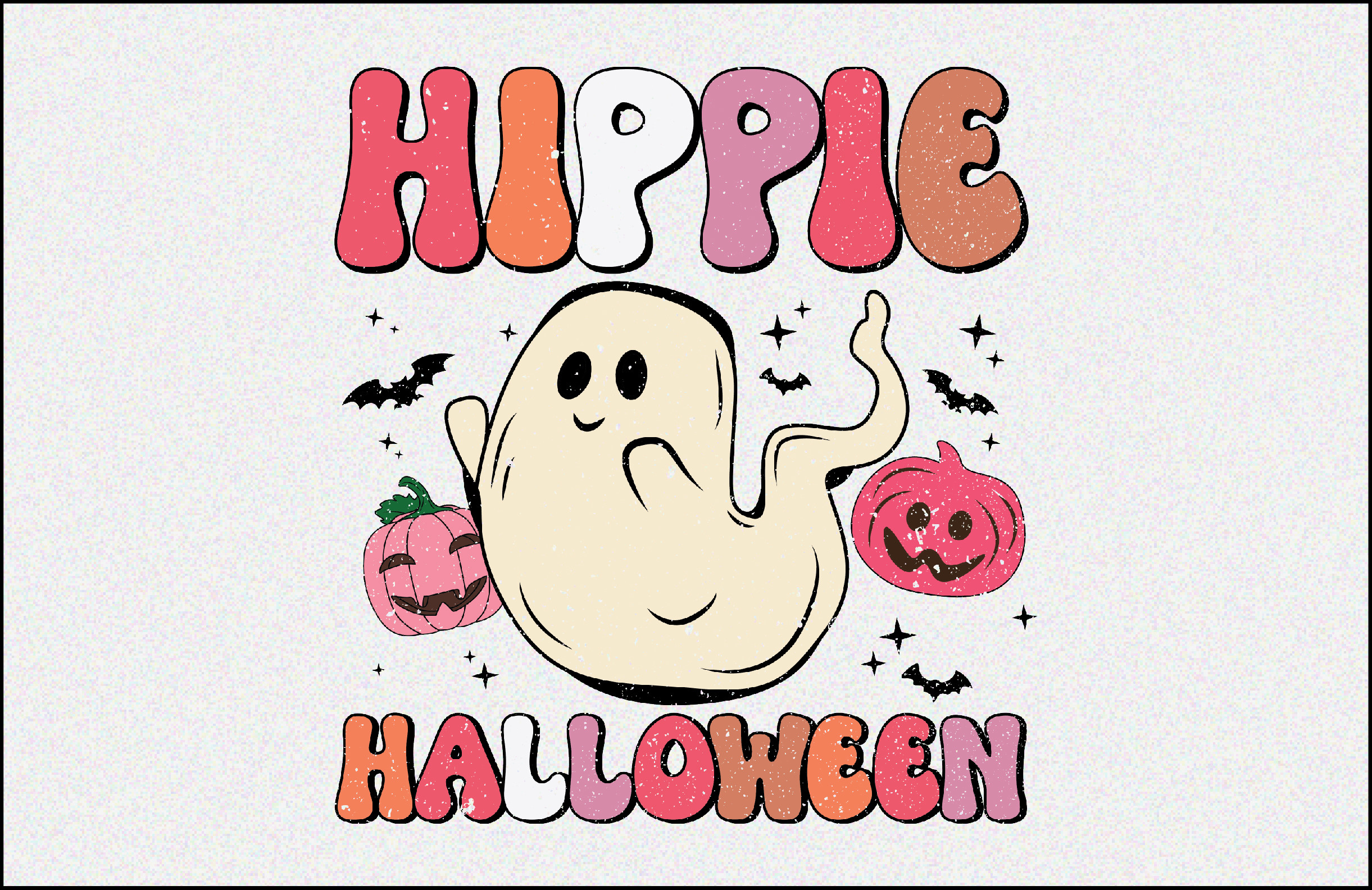 Hippie Halloween Sublimation Graphic by Craftgraphics · Creative Fabrica