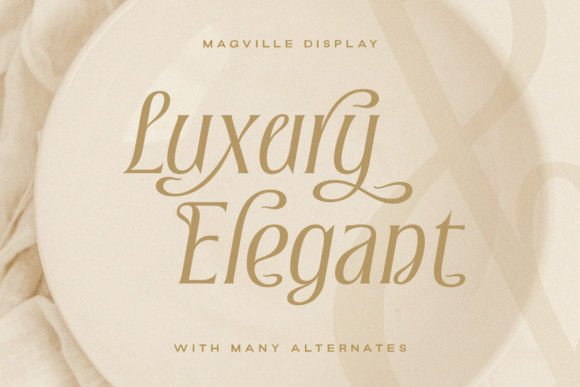 Magville Display Font PNG with transparent background - Preview 1