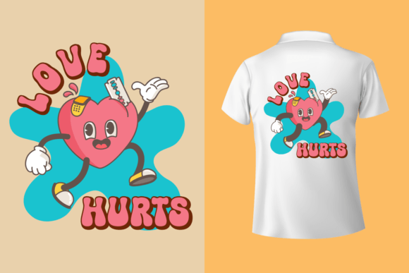 Nice Retro Font PNG with transparent background - Preview 4