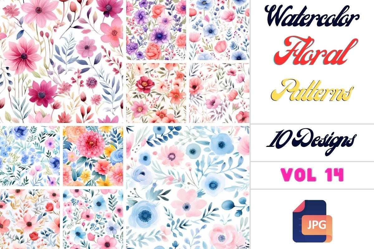 Watercolor Meadow, Ranya Graphic by Ranya Art Studio · Creative Fabrica