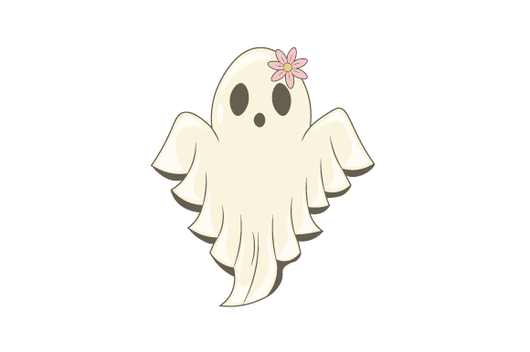 Retro Groovy Halloween Ghost SVG Cut file by Creative Fabrica Crafts ...
