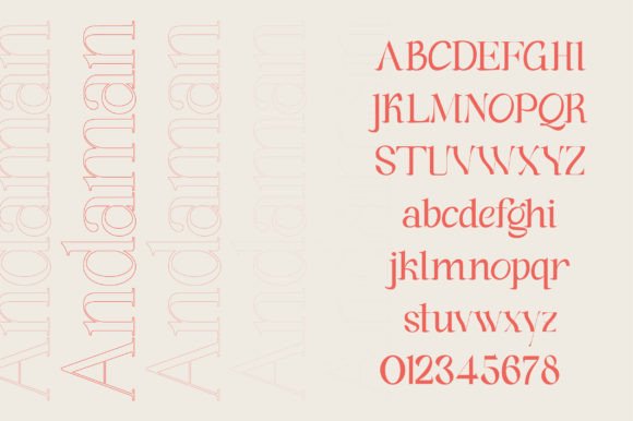 Andaman Font - Preview 5