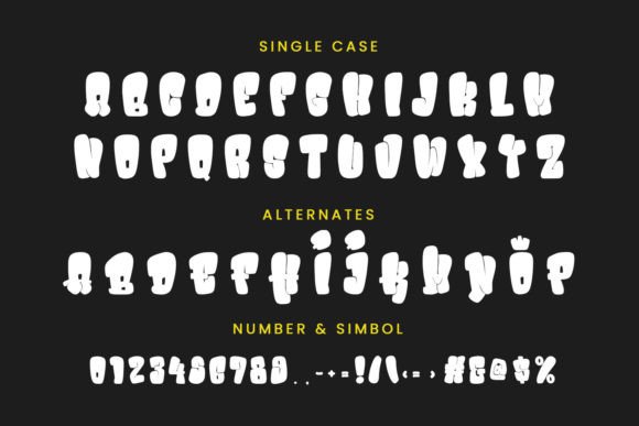 Biggezt Font PNG with transparent background - Preview 5