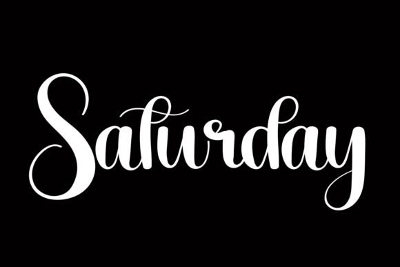 Birthday Font - Preview 1