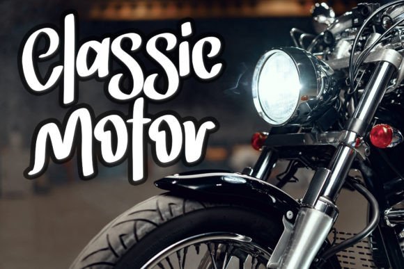 Black Optimus Font - Preview 3