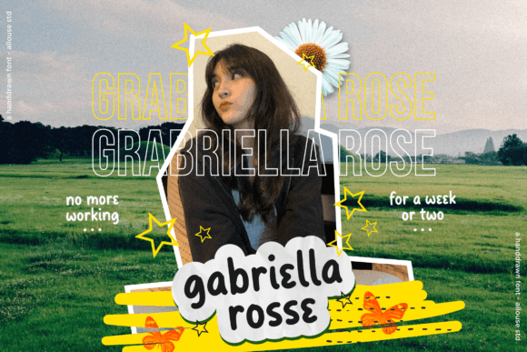 Gabyrose Font - Preview 3