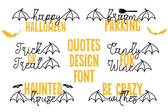 Hallo Ghost Duo Font PNG with transparent background - Preview 3