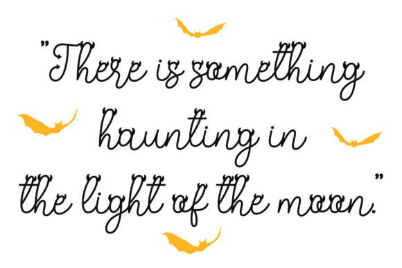 Hallo Ghost Duo Font PNG with transparent background - Preview 4