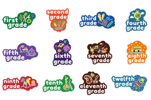 School Grades Full Color Graphics