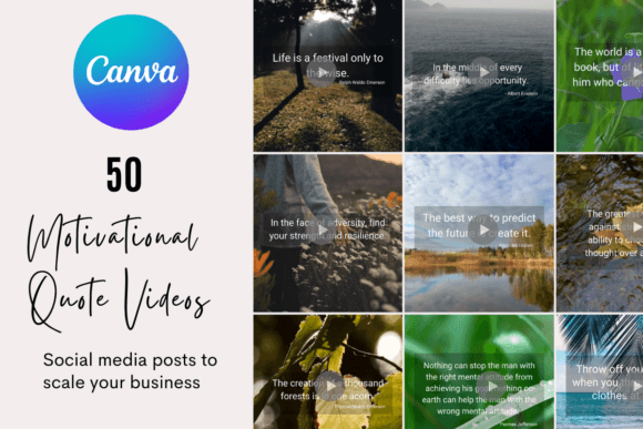 50 Motivational Video Instagram Template