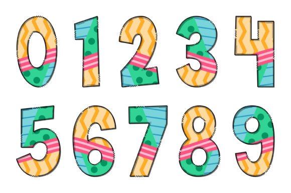 Abstract Geometric Font - Preview 3