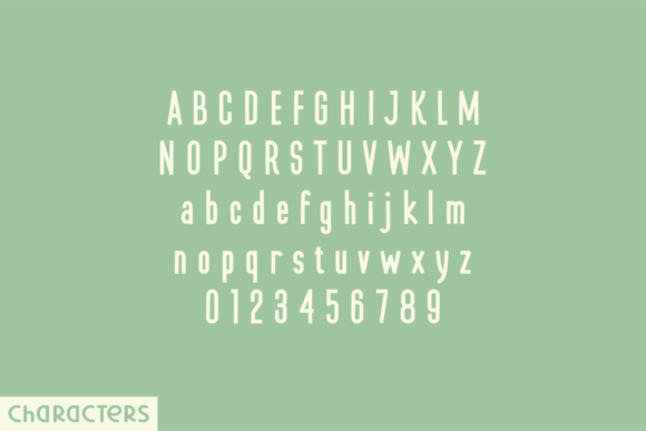 Asparagus Font - Preview 1