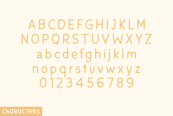 Banana Pudding Font - Preview 1