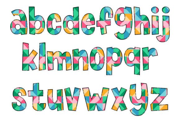 Bauhaus Geometric Font - Preview 2