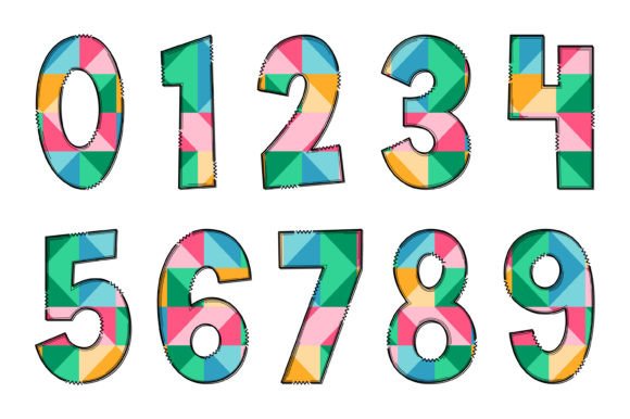 Bauhaus Geometric Font - Preview 3