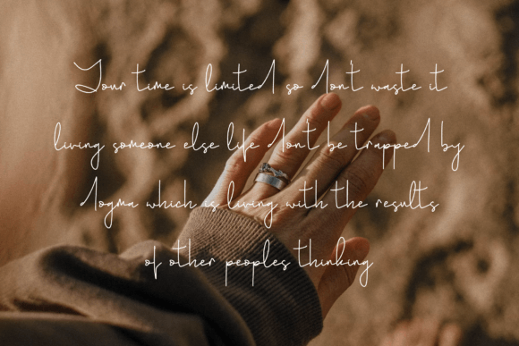 Blustiland Font - Preview 1