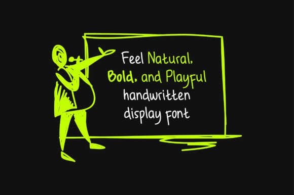 Bold Marker Font - Preview 2