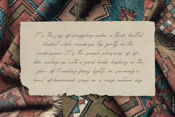 Botuna Merisa Font - Preview 4