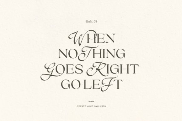 Brown Royal Font - Preview 1