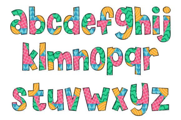 Creative Geometric Font - Preview 2