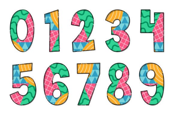 Creative Geometric Font - Preview 3