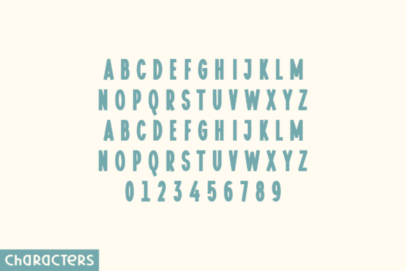 French Toast Font - Preview 1