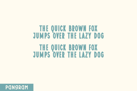 French Toast Font - Preview 3