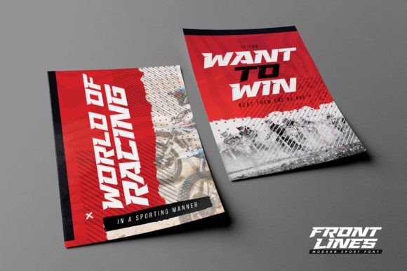 Front Lines Font - Preview 1