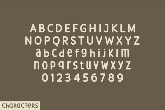Fudge Brownie Font - Preview 1