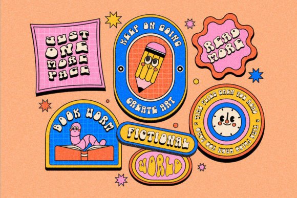 Funky Retrovy Font - Preview 4