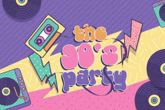 Funky Retrovy Font - Preview 6