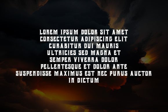 Grund Font PNG with transparent background - Preview 2
