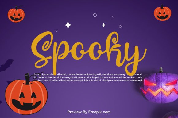 Halloween Night Font - Preview 4