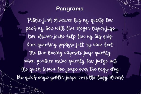 Halloween Night Font - Preview 6