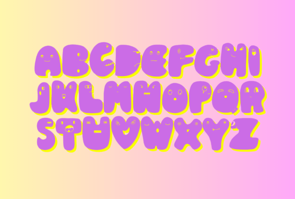 Happy Eyes Font - Preview 3
