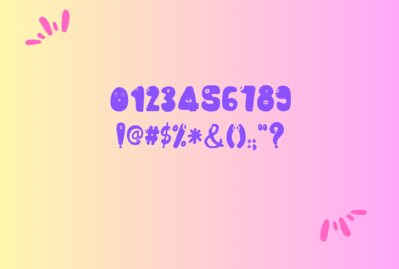Happy Eyes Font - Preview 4